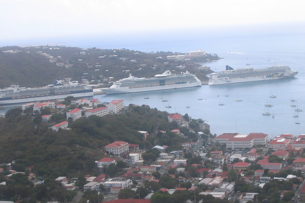 st thomas cruise port 2006