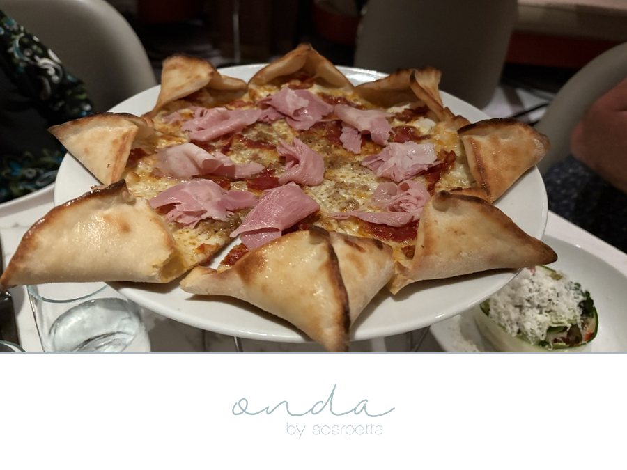 Onda by Scarpetta Italian restaurant Norwegian Cruise Line menu 2026